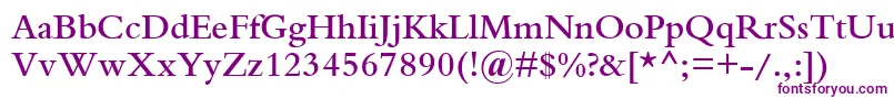 BemboSemiBold Font – Purple Fonts