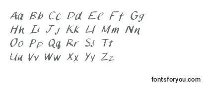 Обзор шрифта Chalkpaint