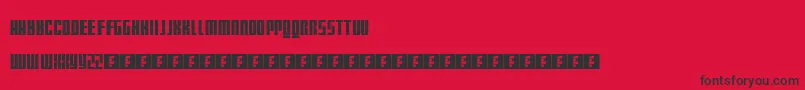 MattSmithDoctorWho Font – Black Fonts on Red Background