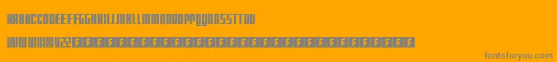 MattSmithDoctorWho Font – Gray Fonts on Orange Background