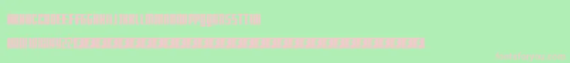 Шрифт MattSmithDoctorWho – розовые шрифты на зелёном фоне
