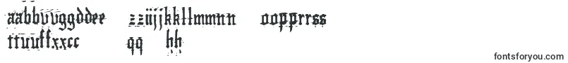 GermanUnderground-Schriftart – usbekische Schriften