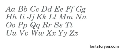 CenturySchoolbookItalic Font