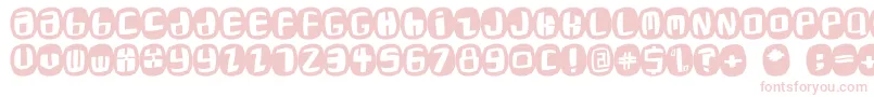 Roaringtwentiesone-fontti – vaaleanpunaiset fontit