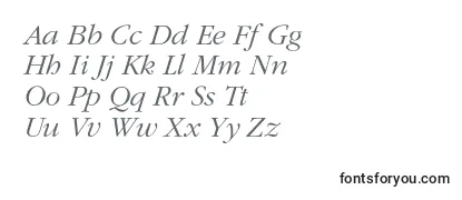 Schriftart ClassicrussiancItalic