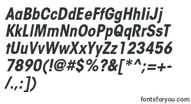 ItcavantgardestdBoldcnobl font – vertical Fonts