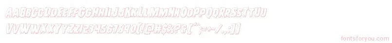 Leatherface3Dital Font – Pink Fonts