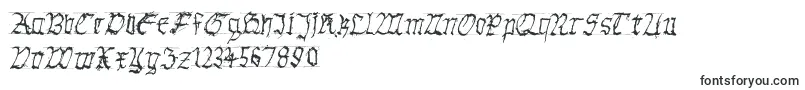 Gothichanddirty-Schriftart – Schriftarten, die mit G beginnen