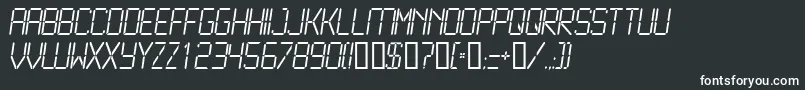Lcd2l Font – White Fonts