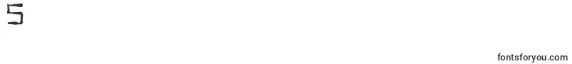SewerRat Font – Fonts for Digit 5