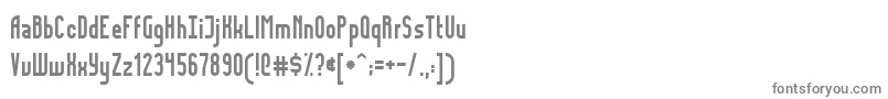 Шрифт FidelityNormal – серые шрифты