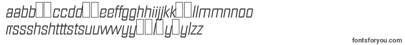 DiamanteserialLightItalic-fontti – hausan fontit