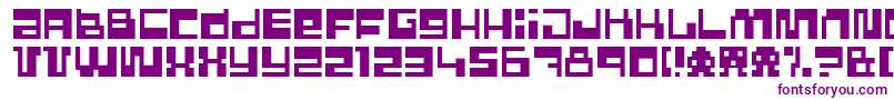 Police PixelPower – polices violettes