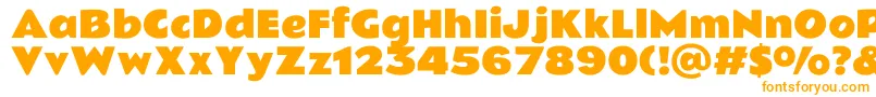 Fonte RammettooneRegular – fontes laranjas