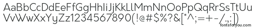 Шрифт OrkneyLight – шрифты, начинающиеся на O