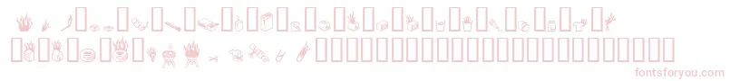 Pyrobats Font – Pink Fonts on White Background