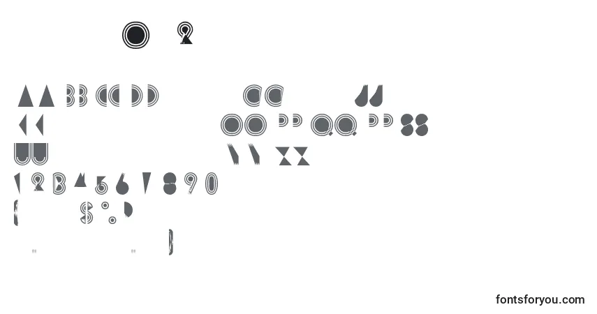 Schriftart Newton2 – Alphabet, Zahlen, spezielle Symbole