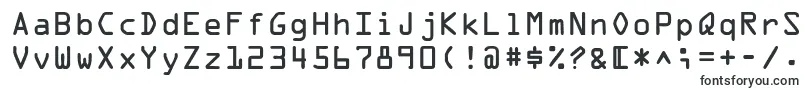 OpticaladbNormal Font – Fonts for Windows