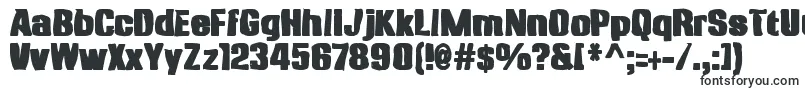 Шрифт Anklepantsink – шрифты для Corel Draw