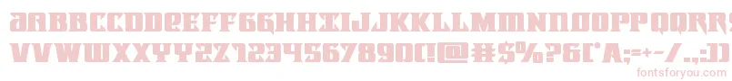 Lifeforcebold Font – Pink Fonts on White Background