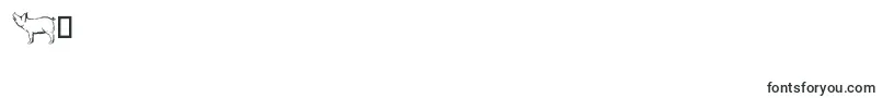 フォントPigrules – フォント数字8