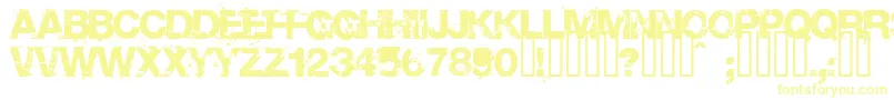Шрифт Base02 – жёлтые шрифты