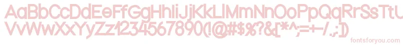 More about Nordicaregular Font Nordicaregular Font – Pink Fonts on White Background