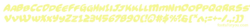 Funnypagesital Font – Yellow Fonts