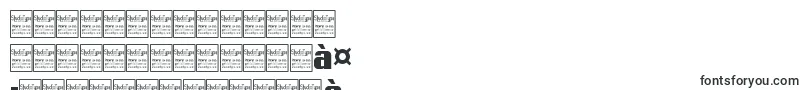 TypolineExpandedDemo-Schriftart – nepalesische Schriften