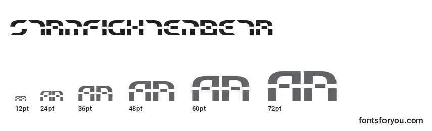 StarfighterBeta Font Sizes
