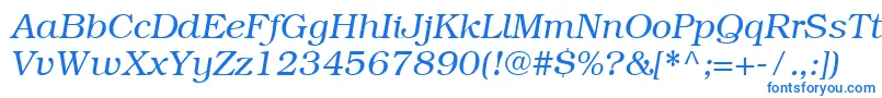 ItcBookmanCeLightItalic Font – Blue Fonts