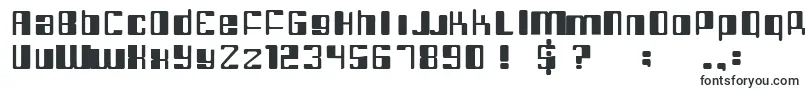 Шрифт RoboticMonkey1 – определенные шрифты