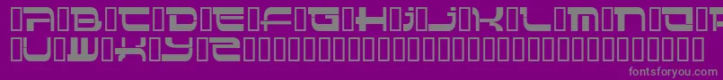 Insert4 ffy Font – Gray Fonts on Purple Background