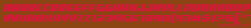PsiphoonBb Font – Red Fonts on Brown Background