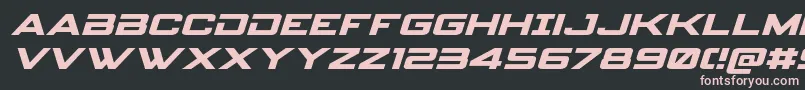 fuente Spyagencyv3expandital – Fuentes Rosadas Sobre Fondo Negro