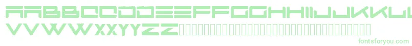 Boastfont Font – Green Fonts on White Background