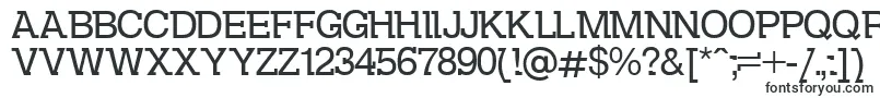 DsKolovrat-fontti – kirjafontit