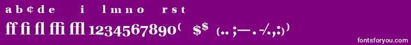 fuente UtopiaExpertBold – Fuentes Blancas Sobre Fondo Morado