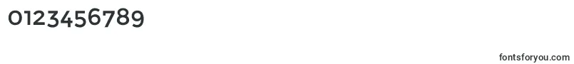 MontserratalternatesRegular Font – Fonts for Numbers and Digits