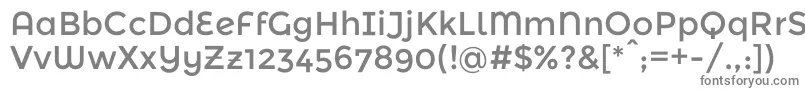 Шрифт MontserratalternatesRegular – серые шрифты