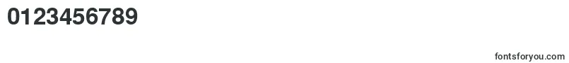 Cysb-Schriftart – Schriften für Zahlen und Nummern
