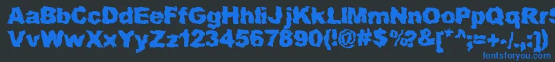 More about DrNerve Font DrNerve Font – Blue Fonts on Black Background