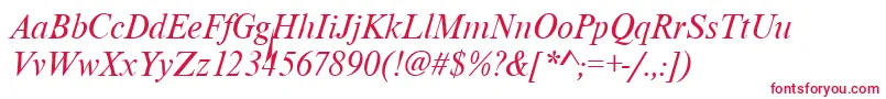 WesttimessskItalic Font – Red Fonts