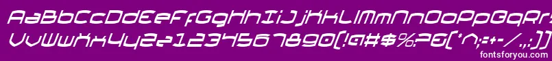 Thunder2v2ci Font – White Fonts on Purple Background