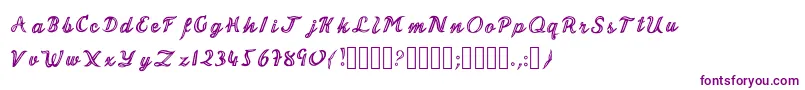 MalonzoFont Font – Purple Fonts