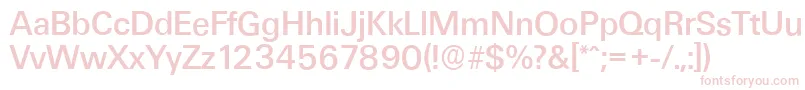 UltimateserialMediumRegular Font – Pink Fonts on White Background