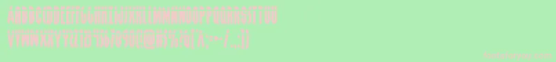Grendelsmotherlaser Font – Pink Fonts on Green Background