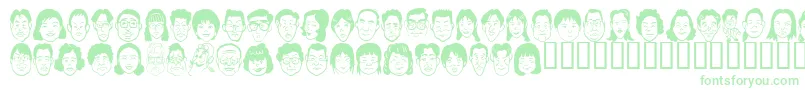 Sakabe People07 Font – Green Fonts