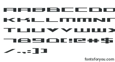 TriremeExpanded font – vector Fonts