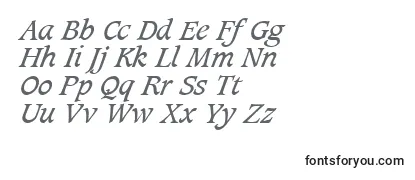 CaxtonLtBookItalic-fontti
